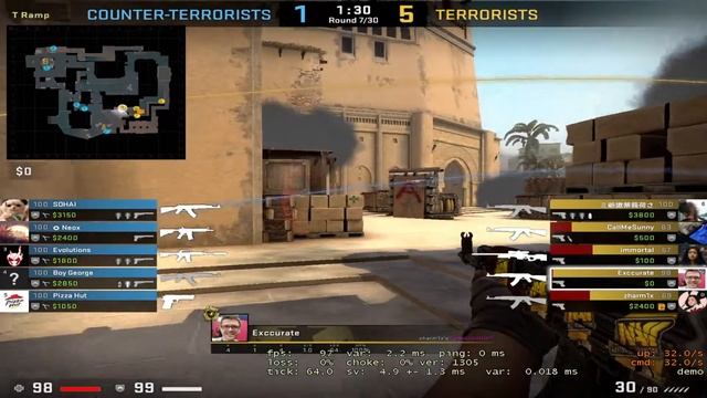 CS:GO Highlight - 4k in evening смотреть онлайн