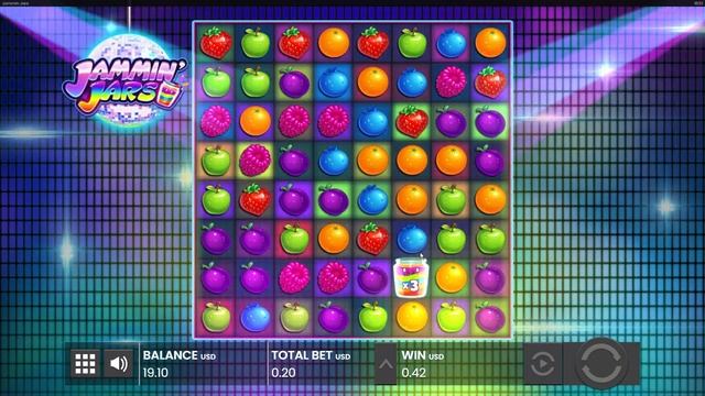 HUGE BASE GAME HIT ON JAMMIN JARS смотреть онлайн