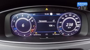 2018 Golf 7.5 R Variant - 0-240 km/h LAUNCH CONTROL (60FPS)