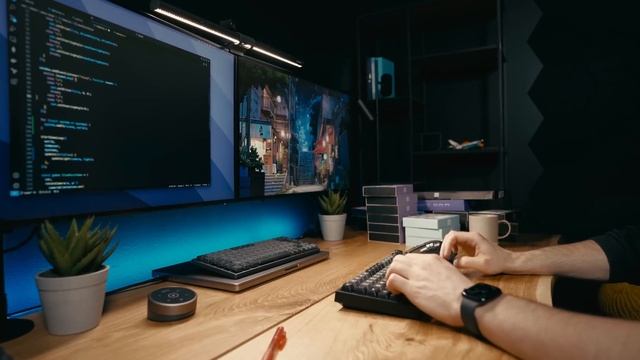 New Keyboard + Coding a Fix for a Physics Engine смотреть онлайн