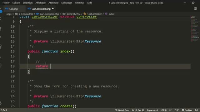 Application de gestion d'une agence de location de voitures ب Laravel Darija (إضافة ل models ) смотреть онлайн