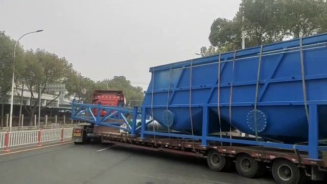 Zhejiang Province Shangyu Project --100T Lamella Clarifier смотреть онлайн