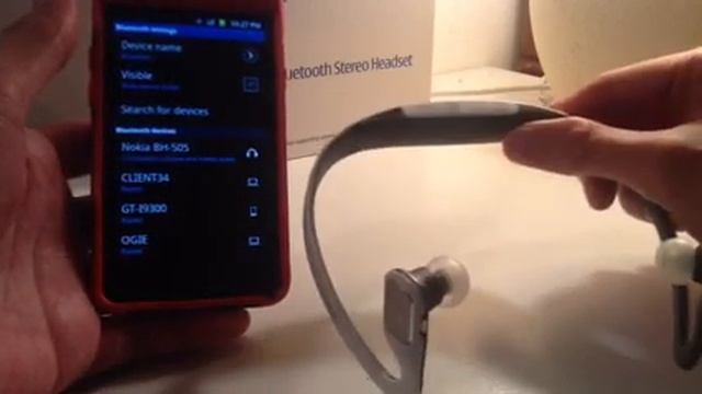 Nokia Bluetooth BH-505 Review смотреть онлайн