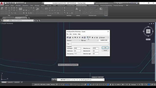 Promine AutoCAD Tip of the Week: The ARCTEXT Command смотреть онлайн
