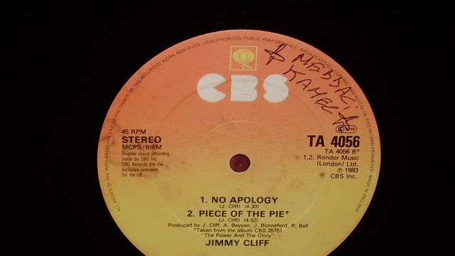 JIMMY CLIFF - PIECE OF THE PIE смотреть онлайн