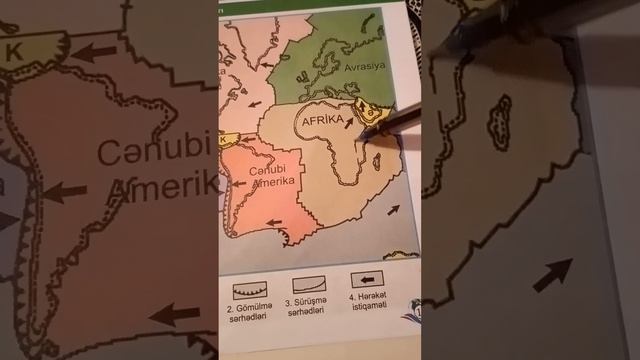 Coğrafiya dərs 10. Litosfer tavaları. Qədim quru su sahələri.Konvergent Divergent sərhəd. смотреть онлайн