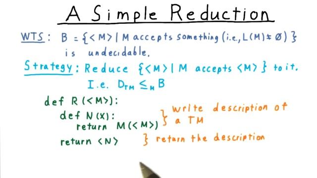 A Simple Reduction - Georgia Tech - Computability, Complexity, Theory: Computability смотреть онлайн