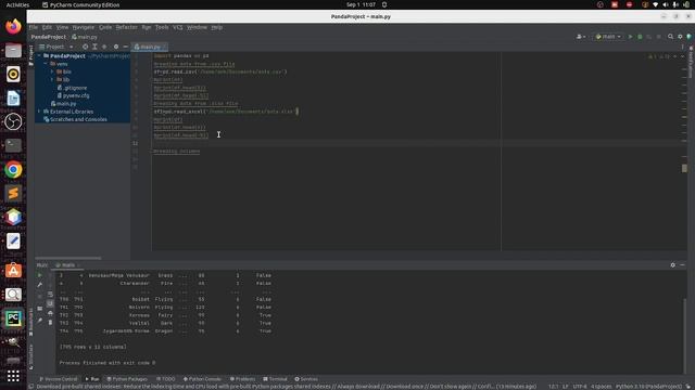 Python Pandas Data Science Tutorial! (Reading Data from CSV/Excel/Txt files using PANDAS)#trending смотреть онлайн