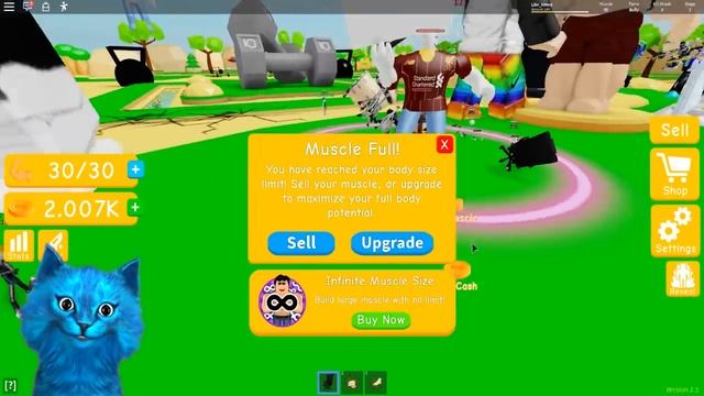 ? БИТВА ДОНАТЕРОВ КАЧКОВ В РОБЛОКС КАК СТАТЬ ПРО В СИМУЛЯТОР КАЧКА LIFTING SIMULATOR ROBLOX ЛАЙК смотреть онлайн