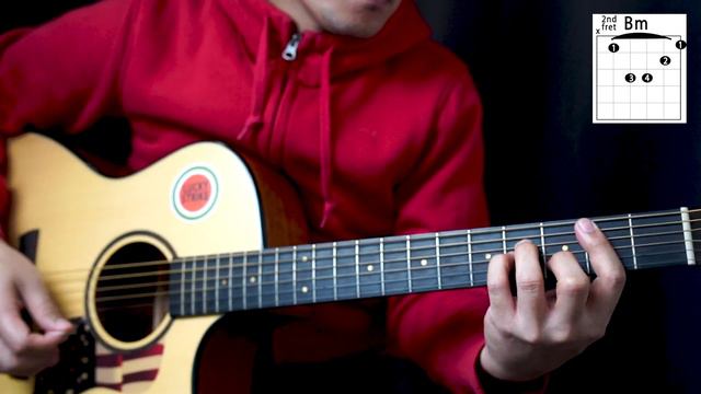 ALL FOR YOU - SECHSKIES | Guitar Tutorial | Chords смотреть онлайн