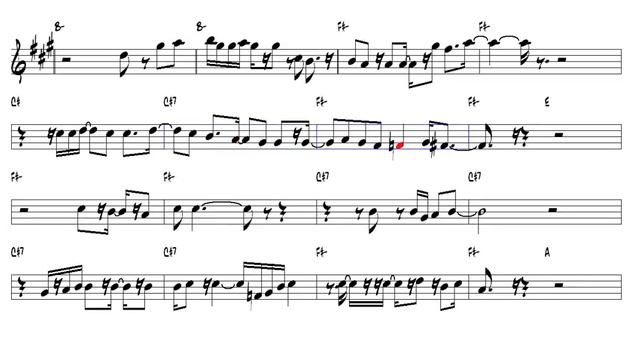 Bensonhurst Blues  Oscar Benton  Alto Sax