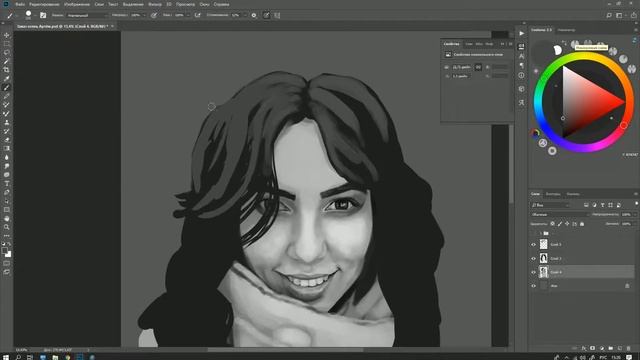 Alena - Speedpaint (Adobe Photoshop CC 2018) смотреть онлайн