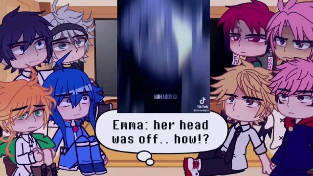 Demon Related characters react to each other//TPN and DEMON SLAYER// Part 1// Anime & Gacha// смотреть онлайн