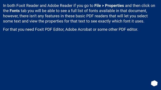 How to know which fonts are used in selected part of a PDF document смотреть онлайн