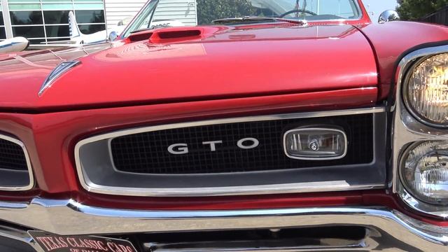 1966 Pontiac GTO convertible classic Dallas, Texas retro test drive смотреть онлайн