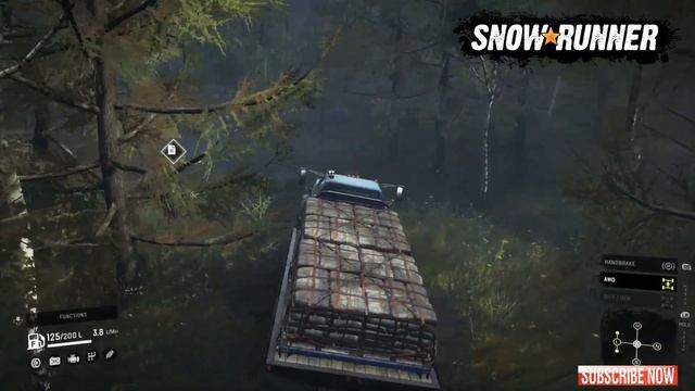 CHEVROLET KODIKA C70-cement delivery leads to a deadly accident-snowrunner|xbox one x gameplay смотреть онлайн