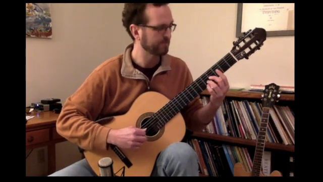"What a Wonderful World" for classical guitar смотреть онлайн
