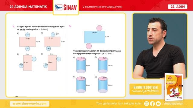 Geometrik Cisimler - II (Silindir) I LGS Matematik I 22. Adım смотреть онлайн