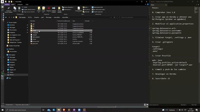 Despliega tu App Spring Boot (+PostgreSQL) en Heroku en 8 min смотреть онлайн