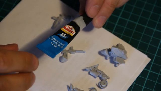 Сборка фигурки робота меха (варгейм "Древняя механика") смотреть онлайн