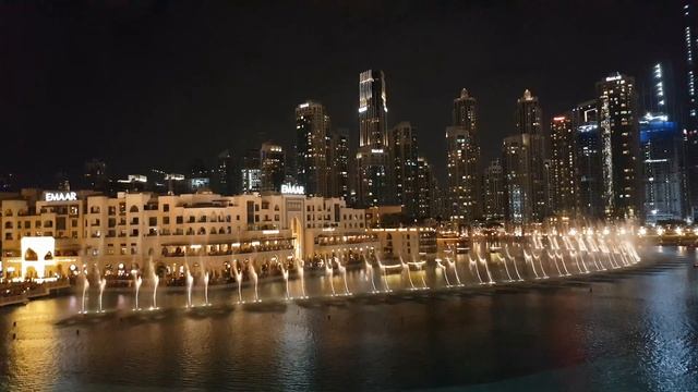 Поющие фонтаны Дубая 2020. Арабская музыка. смотреть онлайн