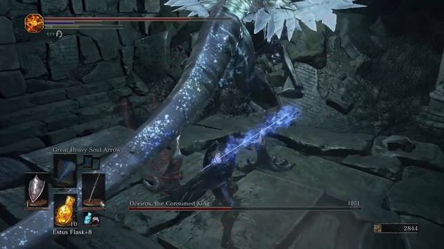 First time playing Dark Souls 3, Oceiros, The Consumed King смотреть онлайн