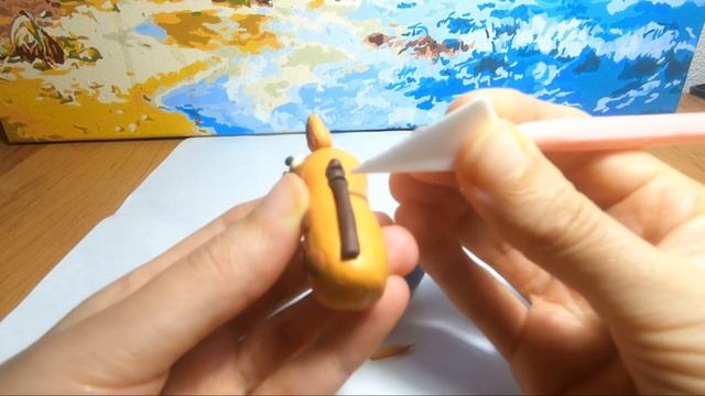 Жираф Джеральд из мультфильма Свинка Пеппа из пластилина. Peppa Pig made of plasticine смотреть онлайн