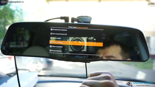 Обзор видеорегистратора Naviel MR250. Часть 2 - меню настроек смотреть онлайн