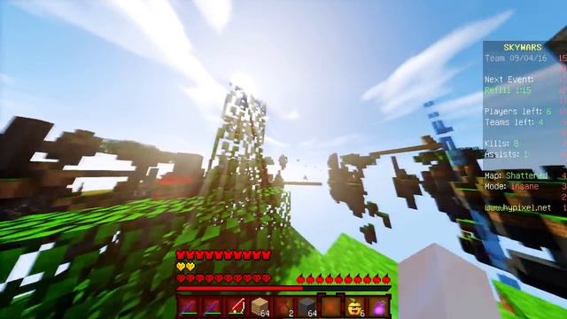 КАК ИГРАТЬ В СКАЙ ВАРС | КАК ТАЩИТЬ В ПВП МАЙНКРАФТ | Minecraft: SkyWars смотреть онлайн