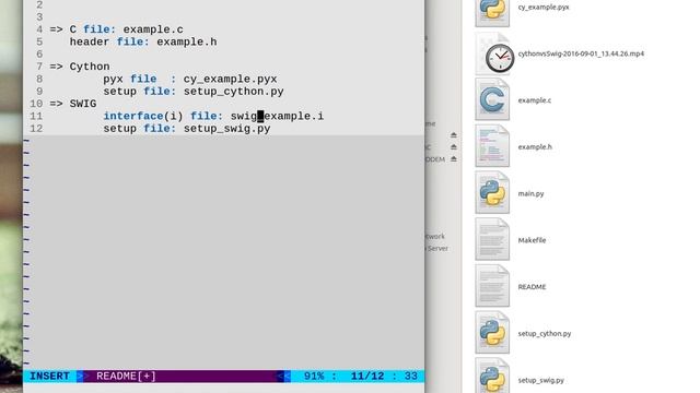 Speedup Python: Cython V/s SWIG смотреть онлайн