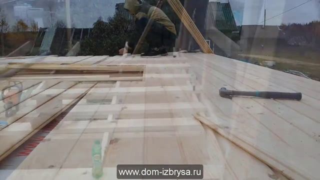Сборка дома 6х6 из профилированного бруса смотреть онлайн