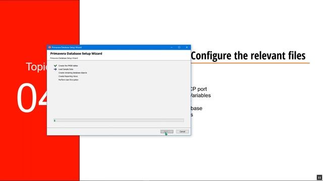 Part 4: Creating the Oracle Primavera P6 EPPM Database смотреть онлайн