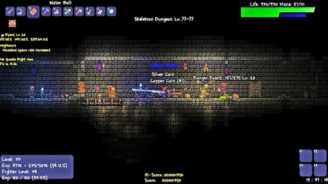 N - Terraria - 11 - Dungeon High Score смотреть онлайн