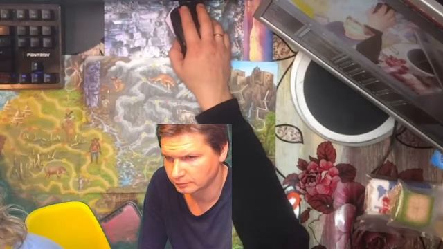 Играем с Вероникой в Настольную игру "Путешествие в затерянный мир" смотреть онлайн