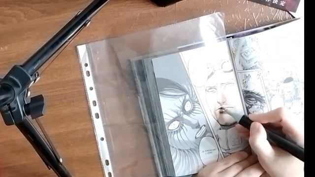 РАСКРАШИВАЮ мангу АТАКИ ТИТАНОВ смотреть онлайн