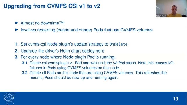 Webinar: Container Storage Improved: What's new in CVMFS and EOS смотреть онлайн
