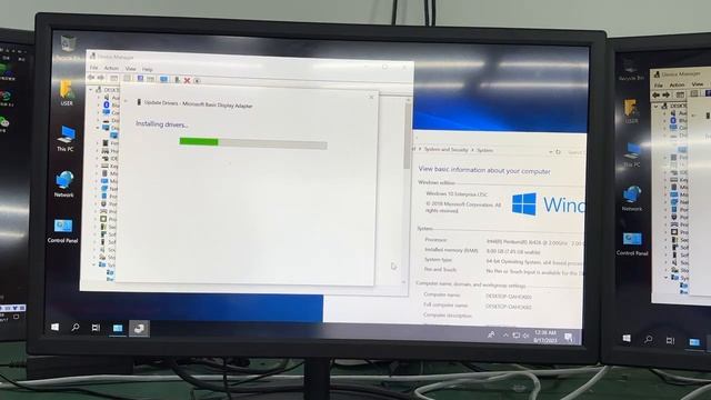 Eglobal Fanless Micro pc M4A with Intel Celeron J6426 Windows10 LOTE 2019IOT OS Driver test vedio смотреть онлайн