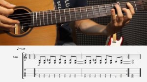 #1 УРОКИ ДЛЯ НОВИЧКА БЛЮЗ-РОК РИФФ НА ГИТАРЕ | ТАБЫ |