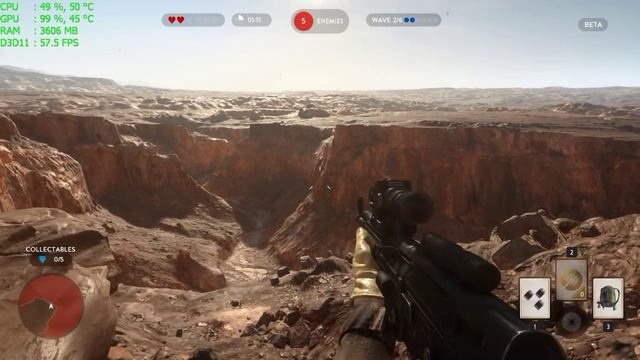 Star Wars: Battlefront | I3 4130 | GTX 750 TI 2GB | Windows 10 | Gameplay | Settings High смотреть онлайн