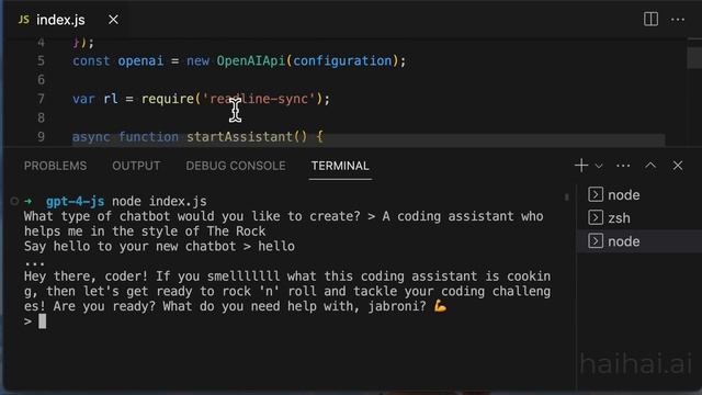 Getting Started with the GPT-4 API and JavaScript смотреть онлайн