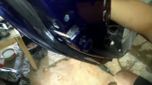 Как снять ручку открытия  двери Лифан Солано 2(650)