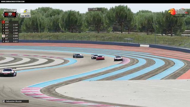 Sim Racing System Live - GT2 @ Paul Ricard смотреть онлайн