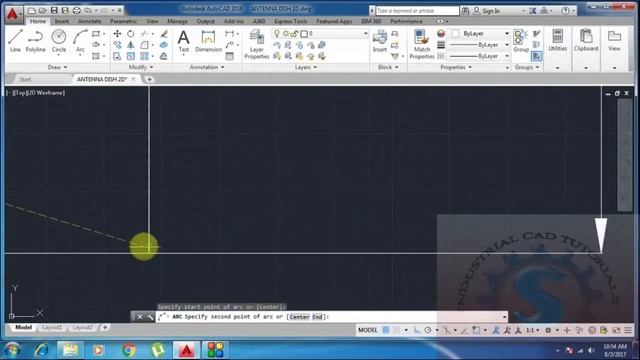 HOW TO DRAW ANTENNA DISH 2D IN AUTOCAD (PART-2) TUTORIAL #59 смотреть онлайн