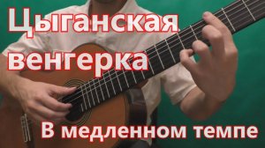 Цыганская Венгерка (в медленном темпе)