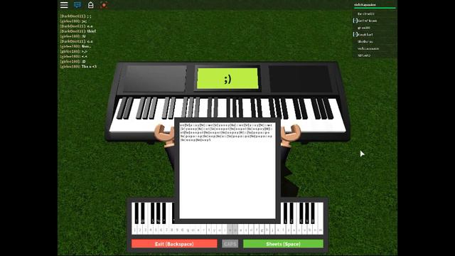 Roblox Piano cover - Perfect : p!nk смотреть онлайн
