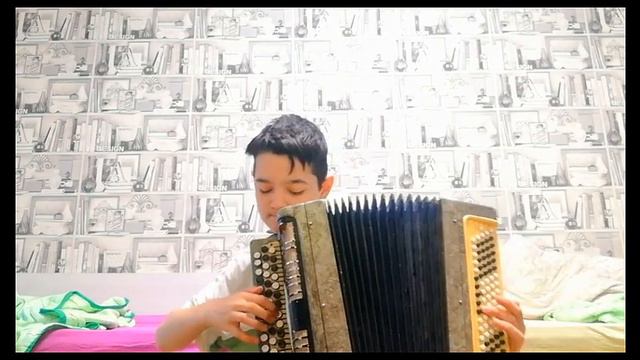 Моё первое видео. Баян. Игра на баяне смотреть онлайн