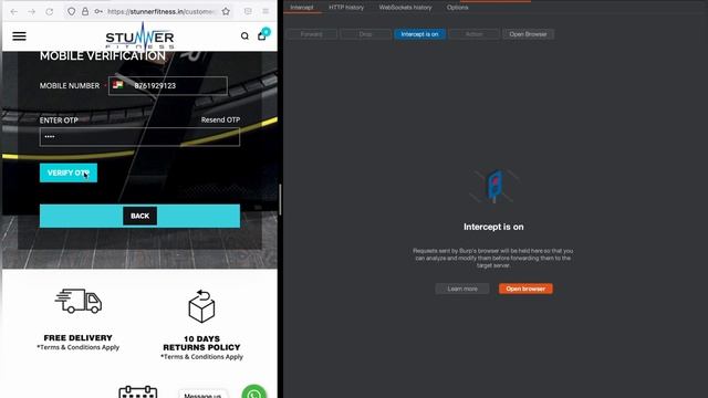 OTP Bypass Using Burp Suite