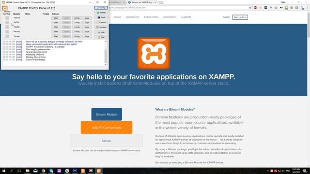 Установка XAMPP на ПК смотреть онлайн