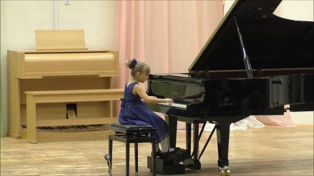 С. Прокофьев, "Прогулка", Романовская Катя, 7 лет смотреть онлайн