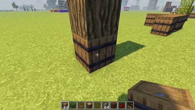 Minecraft Builds Tutorial - Barrels смотреть онлайн